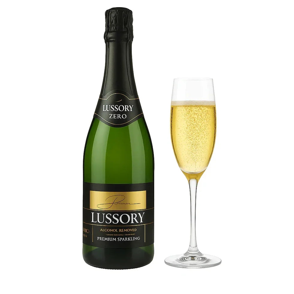 LUSSORY PREMIUM BRUT SPARKLING 0.0% 0.75L, αφρώδες κρασί χωρίς αλκοόλ