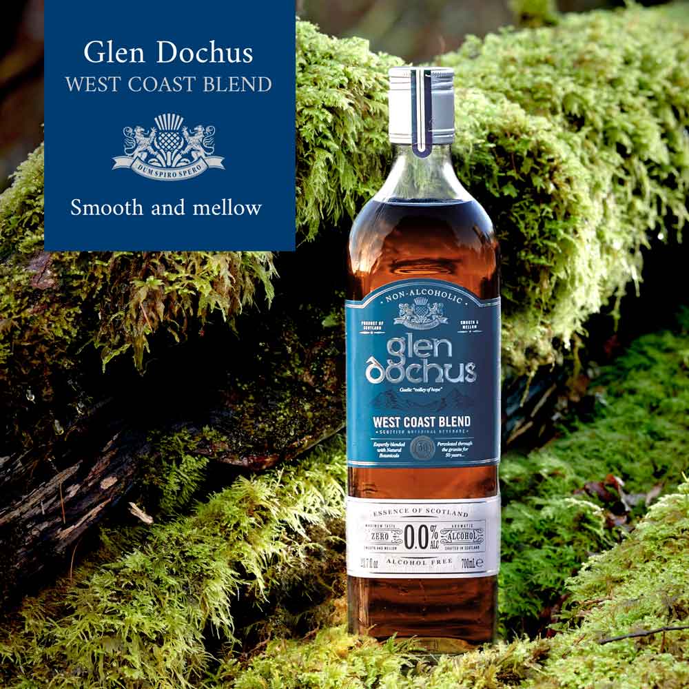 Glen Dochus West Coast Blend 0,7L, Εναλλακτικό ουίσκι χωρίς αλκοόλ