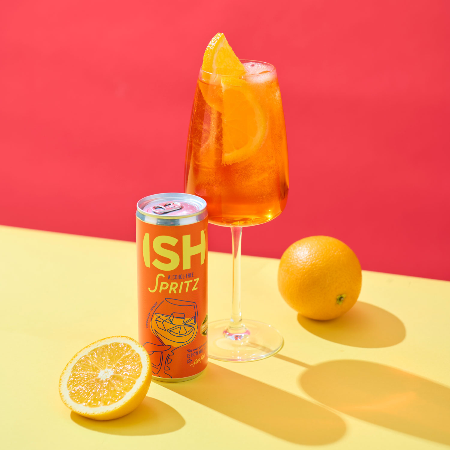 ISH Spritz 0,25 L κοκτέιλ χωρίς αλκοόλ, έτοιμο για κατανάλωση