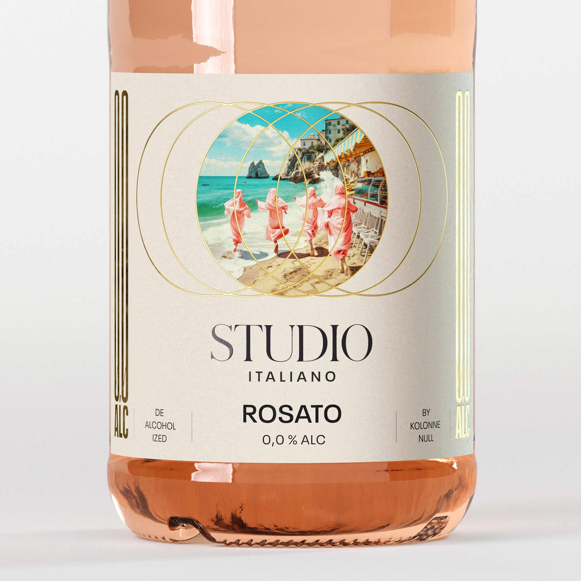 STUDIO ITALIANO Rosato 0,75L ροζέ κρασί χωρίς αλκοόλ
