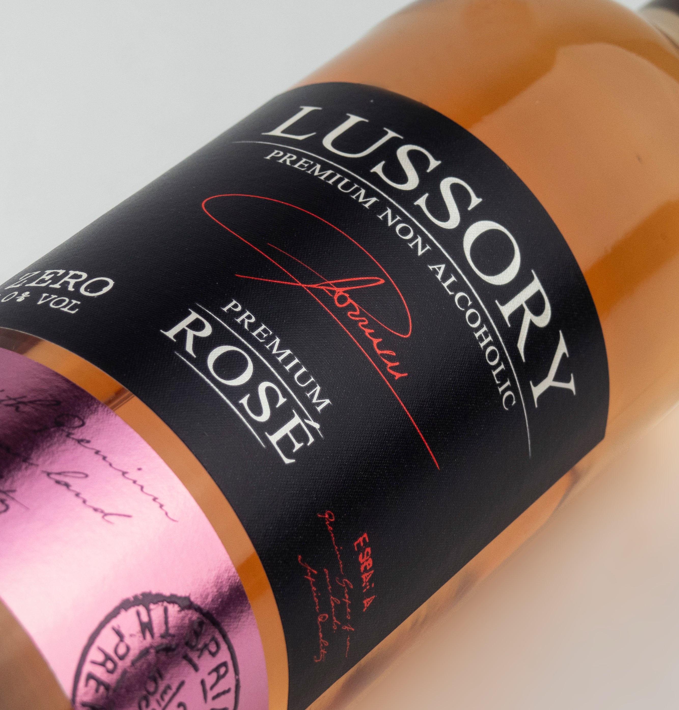 LUSSORY PREMIUM ROSE 0,0% 0.75L, ροζέ κρασί χωρίς αλκοόλ