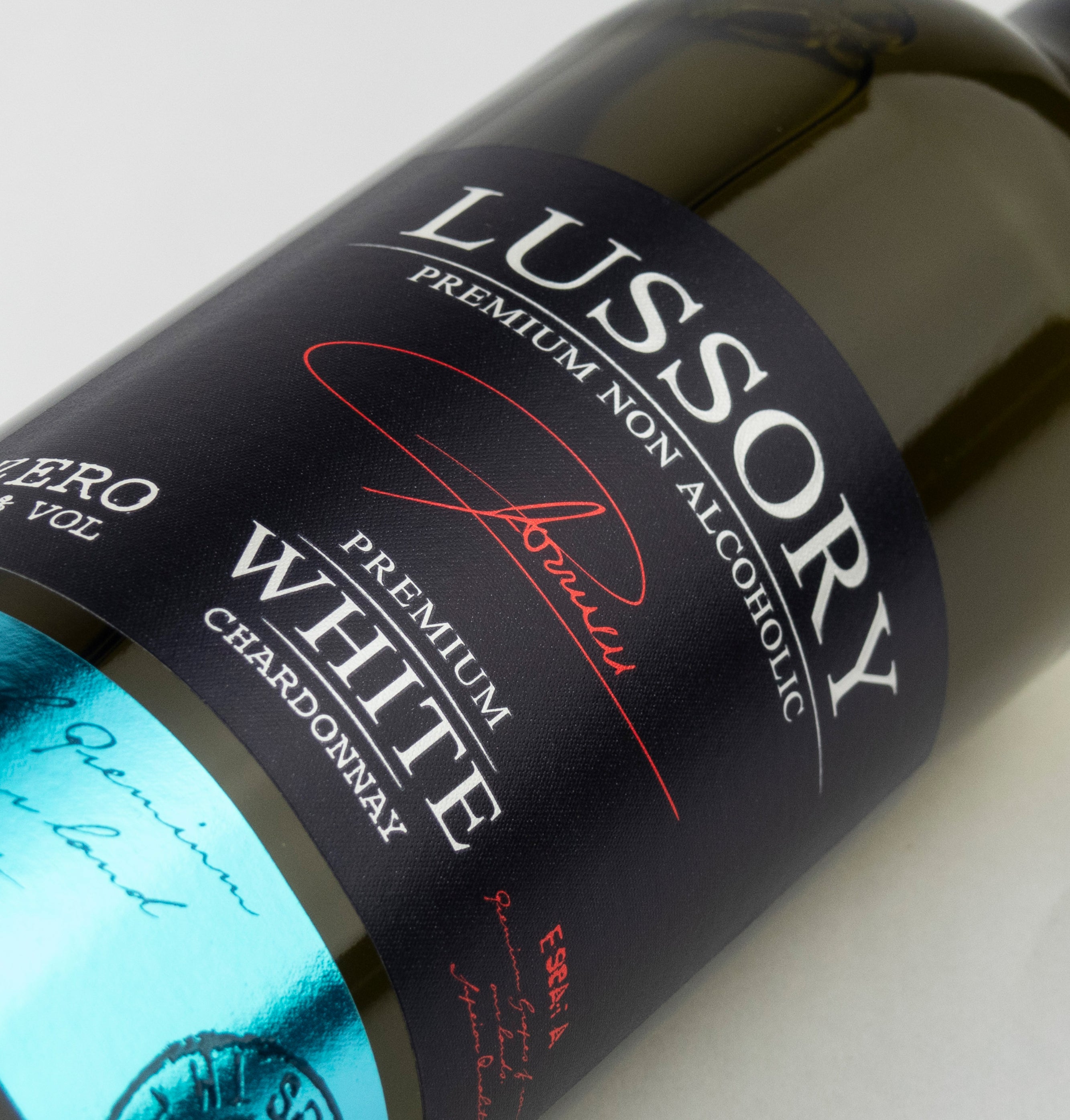 LUSSORY PREMIUM WHITE CHARDONNAY 0,0% 0,75L, λευκό κρασί χωρίς αλκοόλ