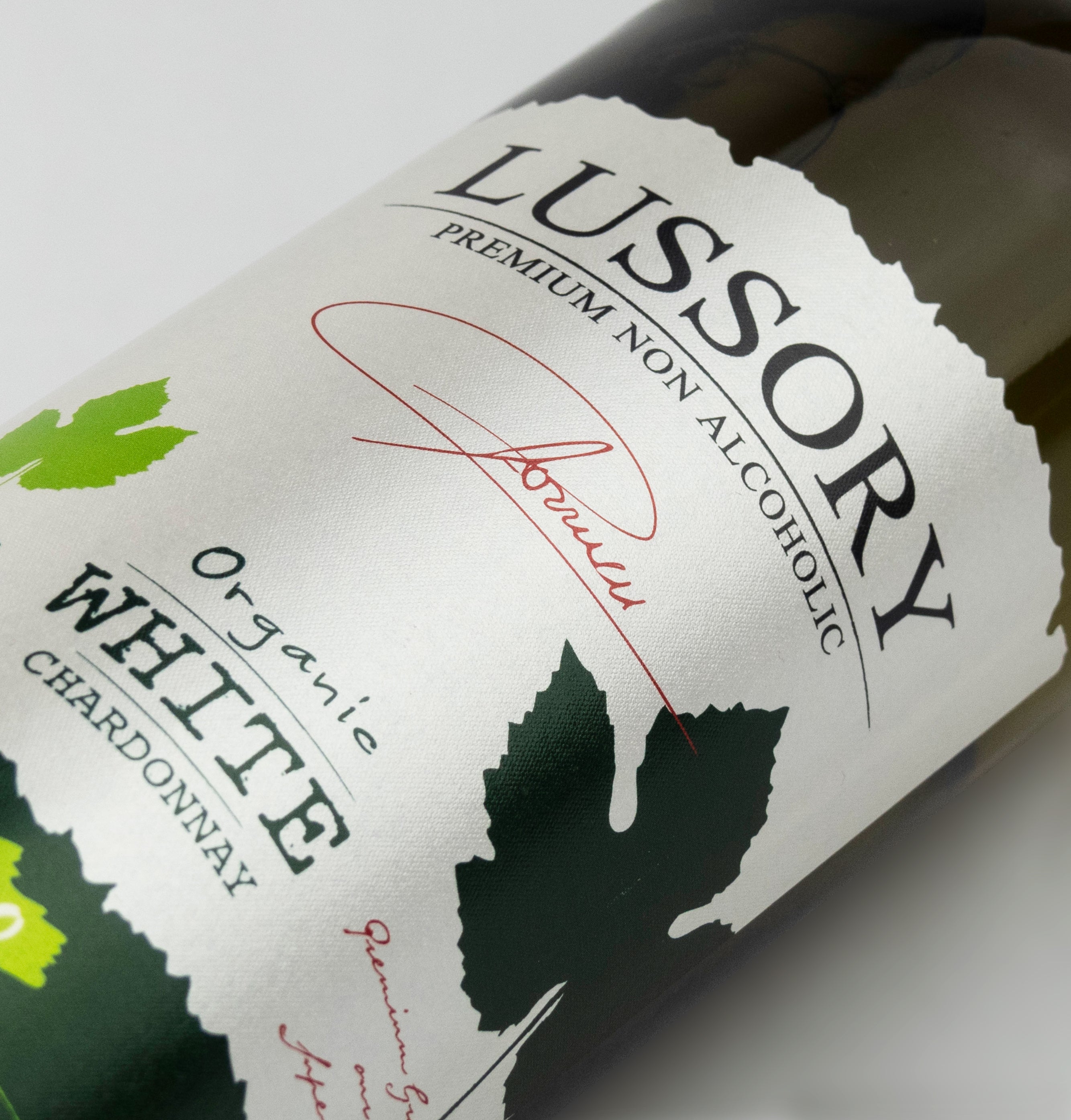 LUSSORY ORGANIC WHITE CHARDONNAY 0.0% 0.75L, βιολογικό λευκό κρασί χωρίς αλκοόλ