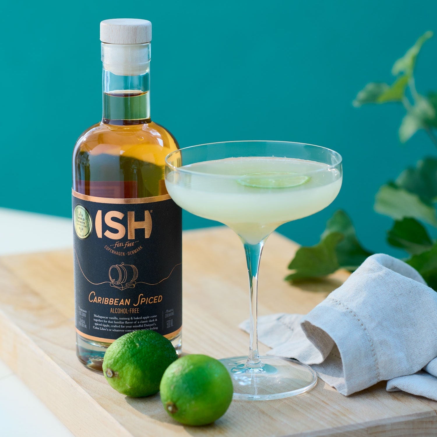 ISH Caribbean Spiced 0,7 L, Εναλλακτικό ρούμι χωρίς αλκοόλ