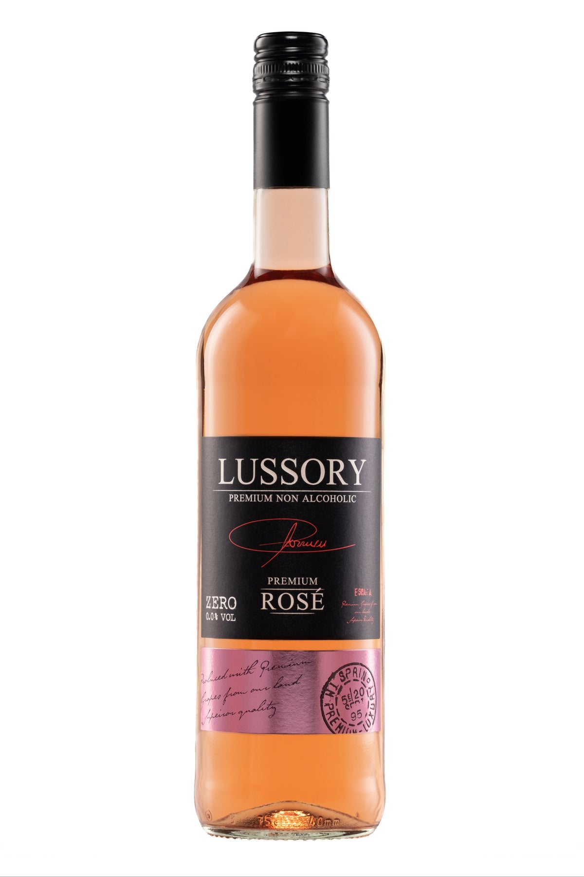 LUSSORY PREMIUM ROSE 0,0% 0.75L, ροζέ κρασί χωρίς αλκοόλ